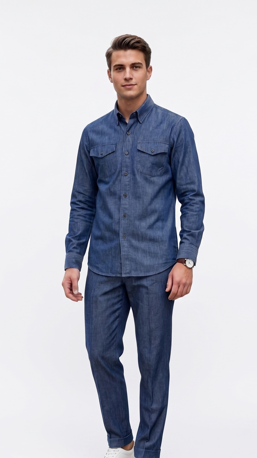 Completo in jeans