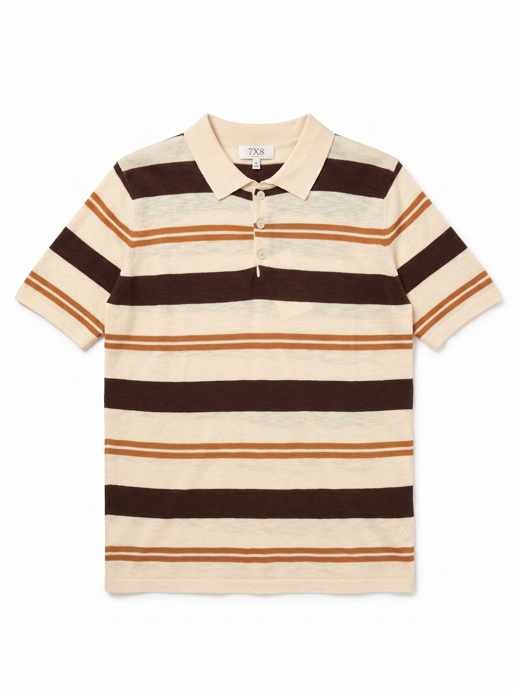 Polo in maglia a righe