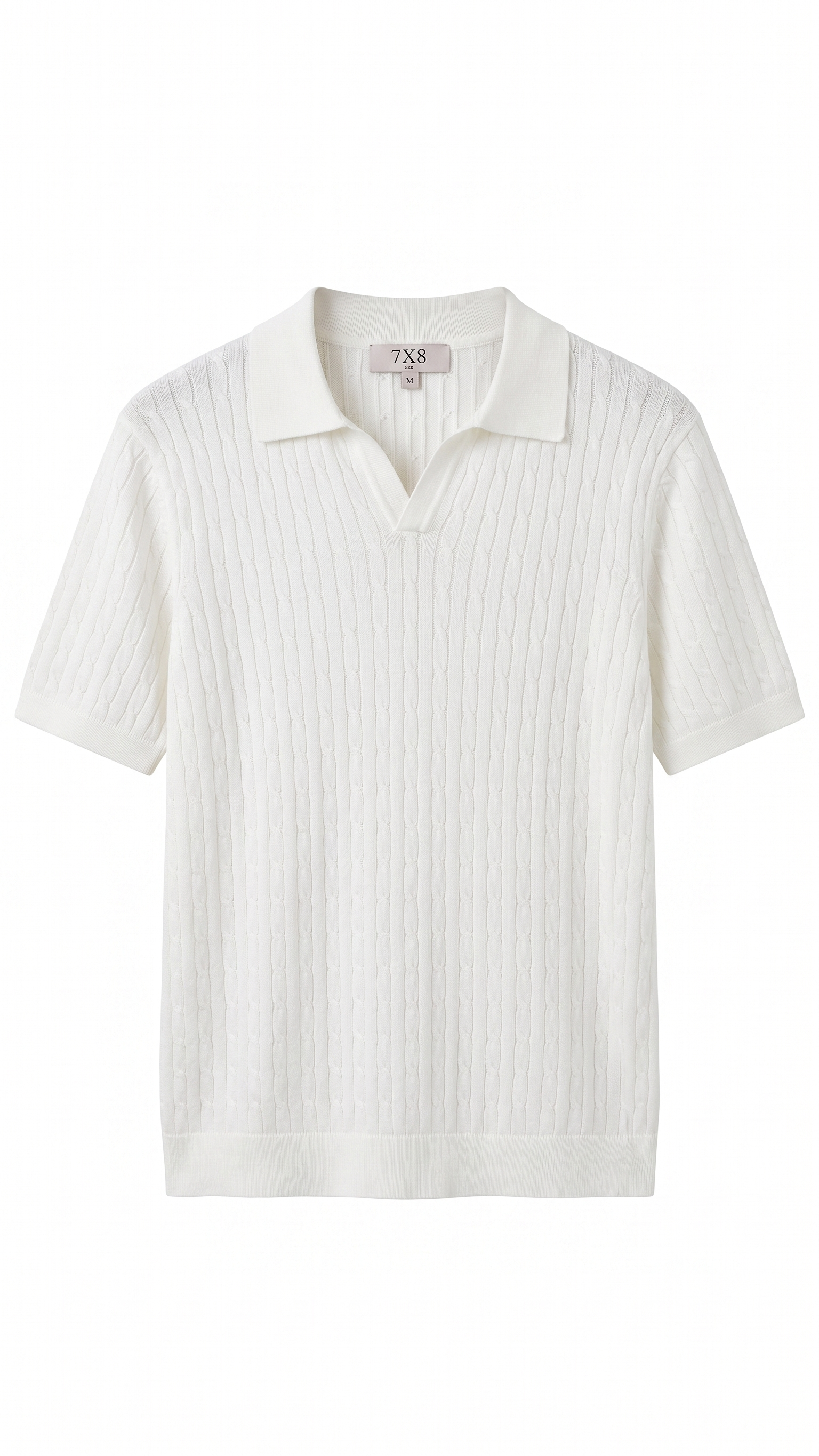 T-shirt in maglia 7X8