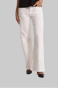 Jeans pioggia di strass